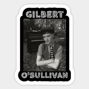 Gilbert O'Sullivan Sticker